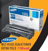 Samsung MLT-D105L Black Toner Extra Yield-each