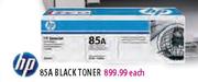 HP 85A Black Toner-each