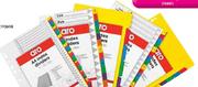 Aro File Dividers Bright Board-A To Z Per Pack (34580)