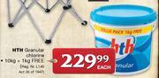HTH Granular Chlorine 10Kg + 1Kg Free-Each