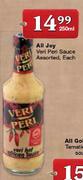 All Joy Veri Peri Sauce-250ml Each