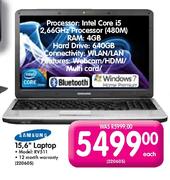 Samsung 15.6" Laptop (RV511)