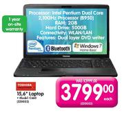 Toshiba 15.6" Laptop (C660)