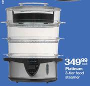 Platinum 3-Tier Food Steamer