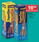 Soletti Snack Sticks Sesame-4 x 40gm Per Pack