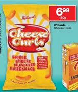 Willards Cheese Curls-150gm