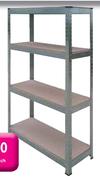Geelong 4 Tier Shelf Unit-Per Set