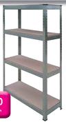 Geelong 4 Tier Shelf Unit-350Kg Each