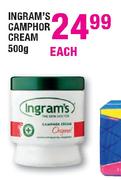 Ingram's Camphor Cream-500gm