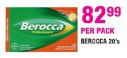 Berocca-20's Per Pack