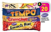 Cadbury Assorted Chocolate Bars-4's