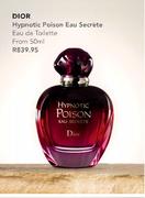 Dior Hypnotic Poison Eau Secrets Eau De Toilette-50ml