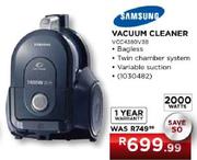 Samsung Vacuum Cleaner-2000W (VCC4380V3B)