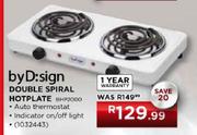 byD:sign Double Spiral Hotplate (BHP2000)
