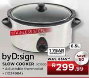 byD:sign Slow Cooker-6.5 Ltr (SC1000)