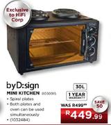 byD:sign Mini Kitchen-30 Ltr (80300IS)