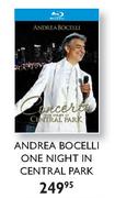Andrea Bocelli One Night in Central Park