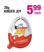 Kinder Joy-20g Each