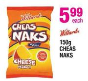 Willards Cheas Naks-150g Each