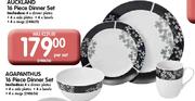 Agapanthus 16 Piece Dinner Set