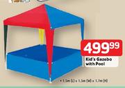Kid's Gazebo With Pool