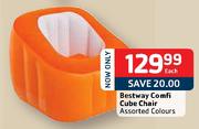 Bestway Comfi Cube Chair Assorted Colours-Each