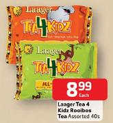 Laager Tea 4 Kidz Rooibos Tea Assorted-40s Each