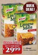 2 x Knorr Mates, Assorted