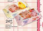 Johnson's Baby Skincare Wipes Assorted-80's Per Pack