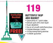 Butterfly Mop And Bucket