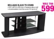 Bellagio Black TV Stand