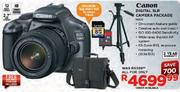 Canon Digital SLR Camera Package-1100D