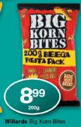 Willards Big Korn Bites-200g