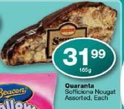 Quaranta Sofficione Nougat Assorted-165g Each