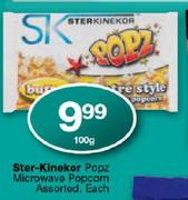 Ster-Kinekor Popz Microwave Popcorn Assorted-100g Each