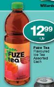 Fuze Tea Flavoured Ice Tea Assorted-1.5ltr