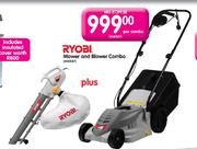 Ryobi Mower And Blower Combo-Per Combo