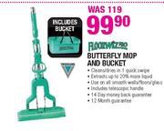 Floorwizro Butterfly Mop And Bucket
