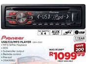 Pioneer USB/CD/MP3 Player-Each