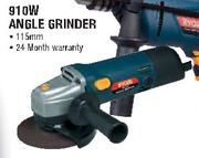 Ryobi 910W Angle Grinder-Each