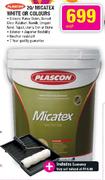 Plascon Micatex White Or Colours-20L Each