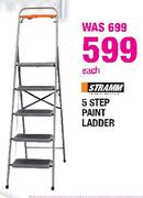 Stramm 5 Step Paint Ladder-Each