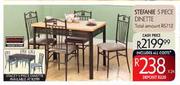 Stefanie 5 Piece Dinette 