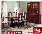 Wellington 9 Piece Dining Room Suite