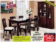 Tamar 8 Piece Dining Room Suite