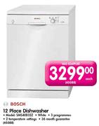 Bosch 12 Place Dishwasher (SMS40E02Z)-Each