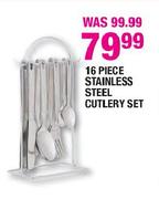 16 Piece Stainless Steel Cutlery Set