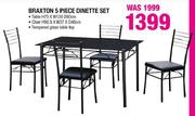 Braxton 5 Piece Dinette Set
