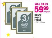 3 Pack Photo Frame-210 x 297mm Per Pack