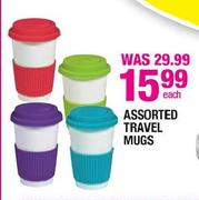 Travel Mugs Assorted-Each